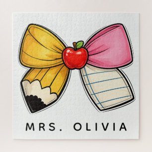 Personalisiertes Lehrergeschenk Benutzerdefinier Puzzle