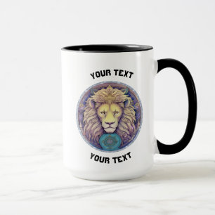 PERSONALISIERTES LEO ZODIAC-SIGN TASSE