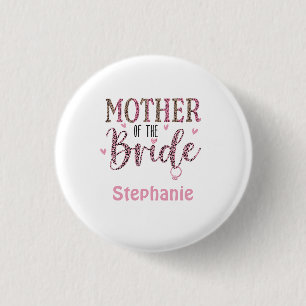 Personalisiertes Leopardenmuster-Geschenk für die Button