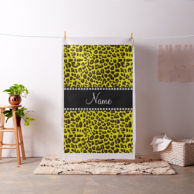 Personalisiertes Leopardenmuster Stoff (Beispiel)