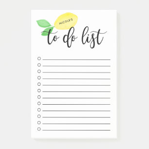 Personalisiertes Leuchtenbild Post-it Klebezettel