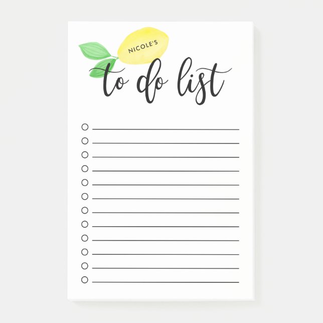 Personalisiertes Leuchtenbild Post-it Klebezettel (Vorderseite)