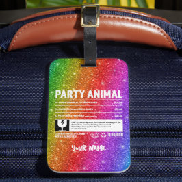 Personalisiertes LGBTQ-Party Gepäckanhänger