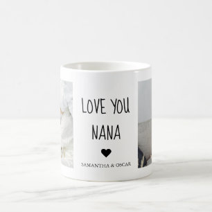 Personalisiertes Lieb dich Nana   Benutzerdefinier Kaffeetasse