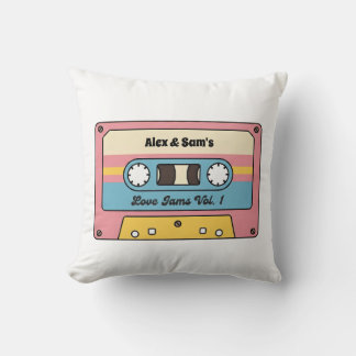Personalisiertes Liebes-Jams-Kassettenband – Benut Kissen
