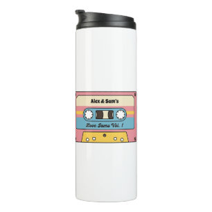 Personalisiertes Liebes-Jams-Kassettenband – Benut Thermosbecher