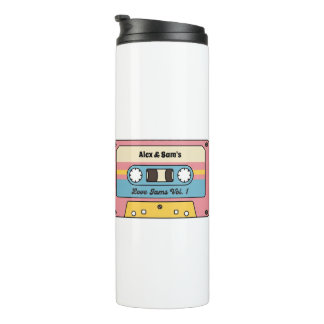 Personalisiertes Liebes-Jams-Kassettenband – Benut Thermosbecher