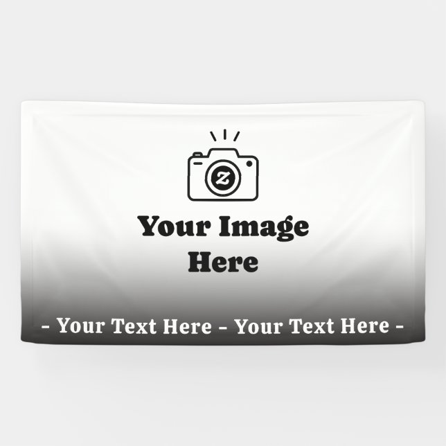 Personalisiertes Lieblingsfoto mit Text Banner (Horizontal)