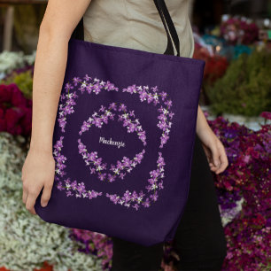 Personalisiertes Lila Dendrobium Orchids Motif