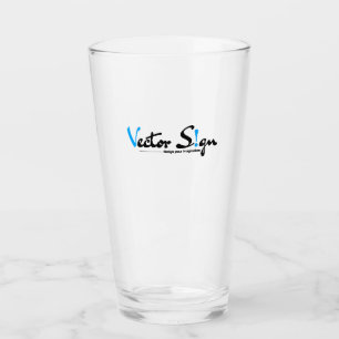Personalisiertes Liter-Glas Glas