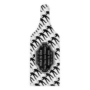 Personalisiertes Loch in einer Höhle GOLFER Schneidebrett