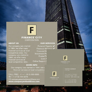 Personalisiertes Logo, berufliches Geschäft u. Visitenkarte