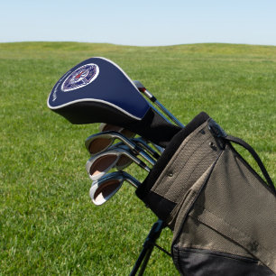 Personalisiertes Logo für das Blue Firefighter-Ab Golf Headcover