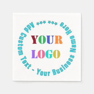 Personalisiertes Logo für Ihr Unternehmen Serviette