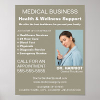 Personalisiertes Logo, General Practitioner, Krank