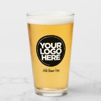 Personalisiertes Logo, Lässiger Text Bierbrille