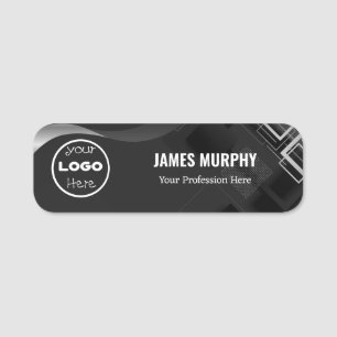 Personalisiertes Logo Mitarbeiter Magnetic oder Sa Namensschild