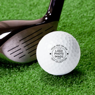 Personalisiertes Logo oder Foto - Farbe Golfball
