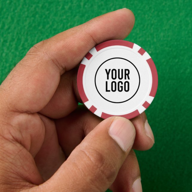 Personalisiertes Logo Pokerchips (Hand)