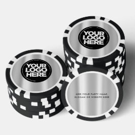 Personalisiertes Logo und Cooler Text Pokerchips
