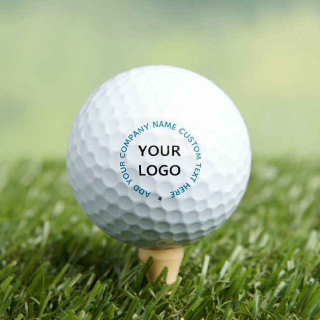 Personalisiertes Logo und kundenspezifische Textgo Golfball (Insitu T-Shirt)