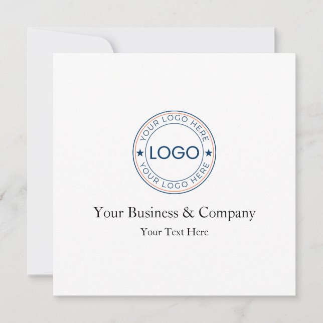 Personalisiertes Logo und Text (Vorderseite)