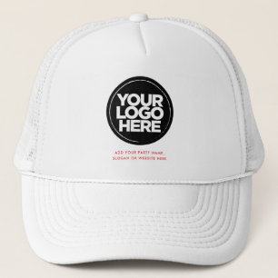 Personalisiertes Logo und Text Baseballkappe Truckerkappe
