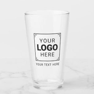 Personalisiertes Logodesign Glas