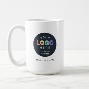 Personalisiertes Logodesign Kaffeetasse