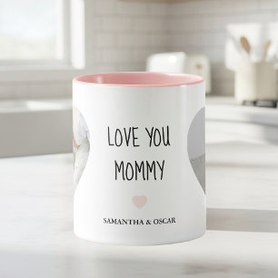 Personalisiertes „Love You Mommy“-Foto   Individue Tasse
