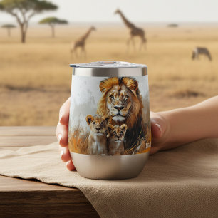 Personalisiertes Löwenjungen-Safari-Namensgeschenk