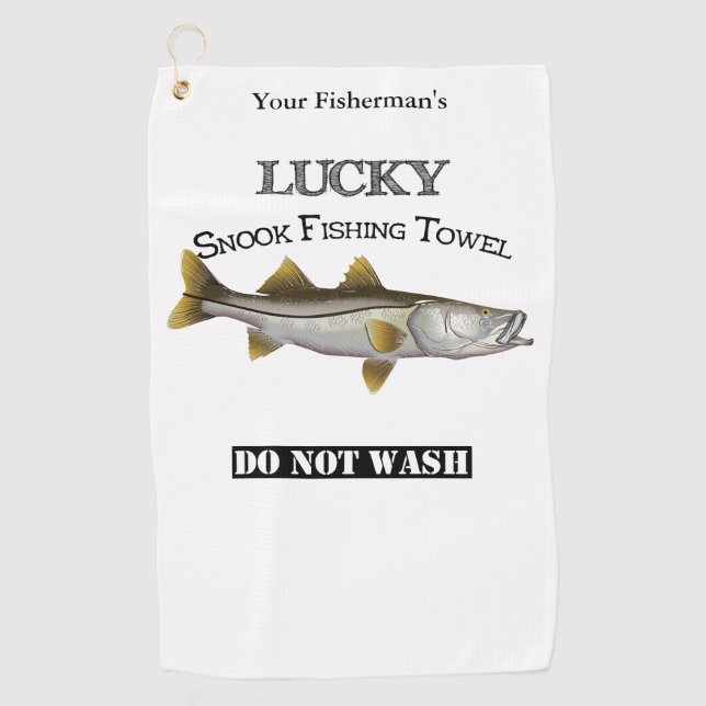 Personalisiertes Lucky Snook Handtuch (Vorderseite)