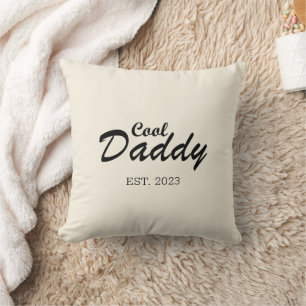 Personalisiertes lustiges Vatertagsgeschenk cooler Kissen
