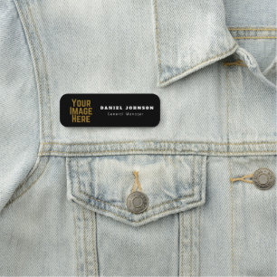 Personalisiertes magnetisches Firmenmitarbeiter-Na Namensschild