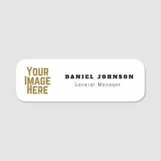 Personalisiertes magnetisches Firmenmitarbeiter-Na Namensschild