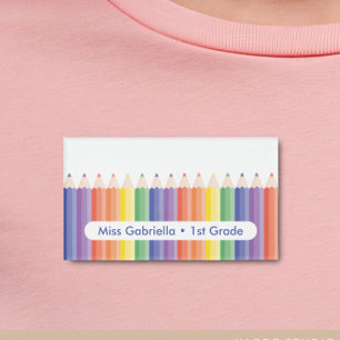 Personalisiertes Magnetisches Namensschild für Leh Namenschild