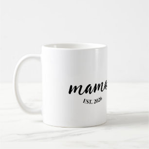 Personalisiertes Mama-ist-Jahr-Geschenk für Mutti Kaffeetasse