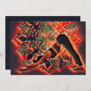 Personalisiertes Mandala Yoga Spirituelles Glück G