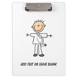 Personalisiertes männliches klemmbrett
