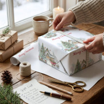 Personalisiertes Märchenbuch-Häuschen Weihnachten