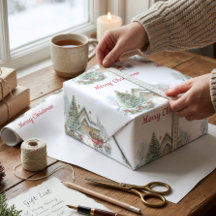 Personalisiertes Märchenbuch-Häuschen Weihnachten