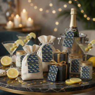 Personalisiertes Margarita-Junggesellinnen-Abschie Geschenkanhänger