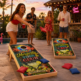 Personalisiertes Margarita Toss Club Cornhole Set