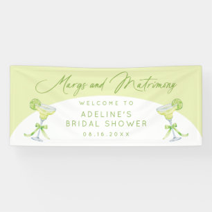 Personalisiertes Margs- und Matrimony-Brautparty Banner