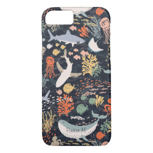 Personalisiertes   Marineleben Case-Mate iPhone Hülle