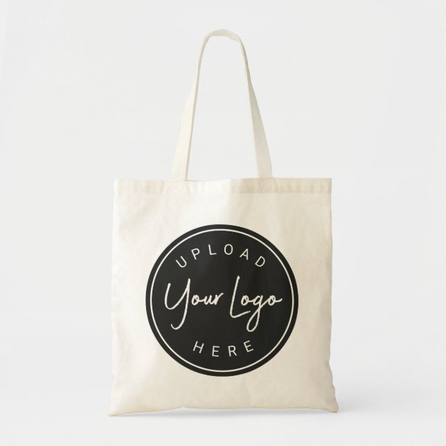 Personalisiertes Markenlogo-Design Tragetasche (Vorne)