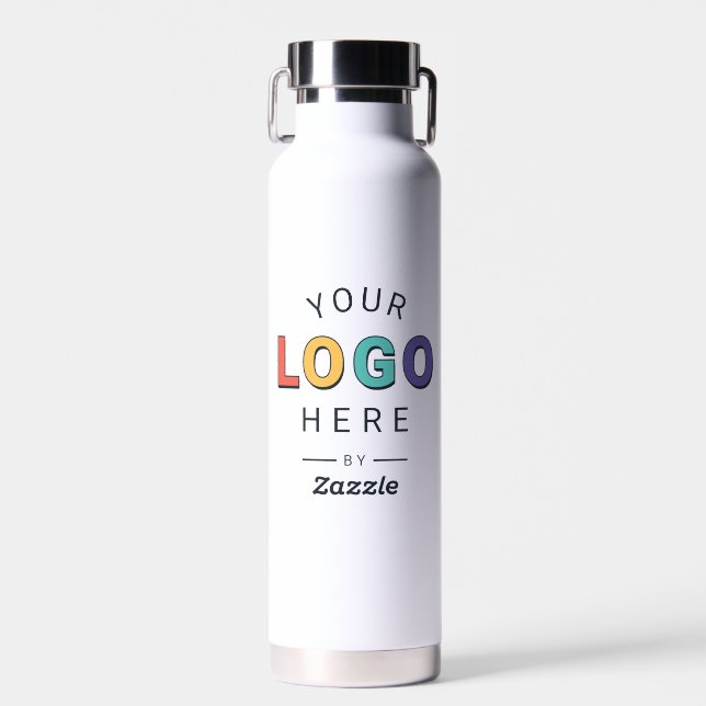 Personalisiertes Markenlogo-Design Trinkflasche (Vorne)