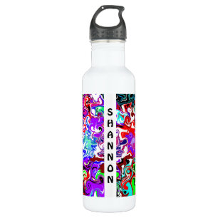 Personalisiertes Marmorwasser Edelstahlflasche