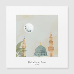 Personalisiertes Masjid An-Nabawi Magnetisches And Magnetkarte