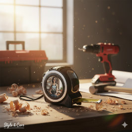 Personalisiertes Maßband mit individuellem Foto fü